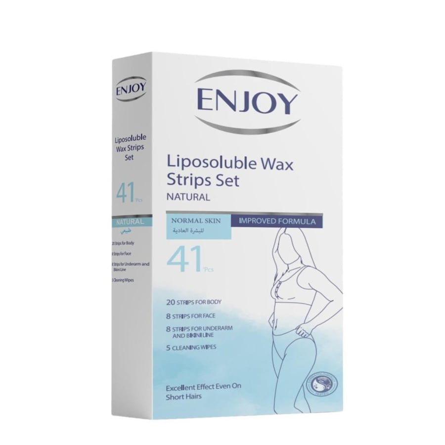 enjoy wax 41strips normal sikn