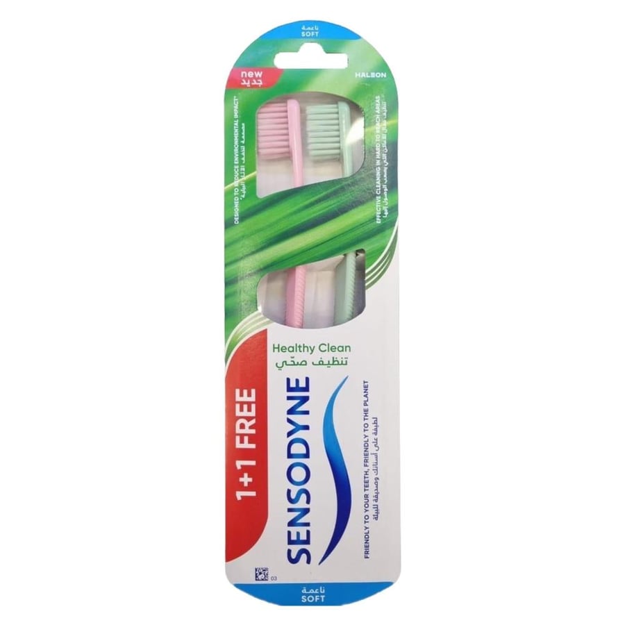 SENSODYNE 1+1FREE SOFT HEALTHY CLEAN TB