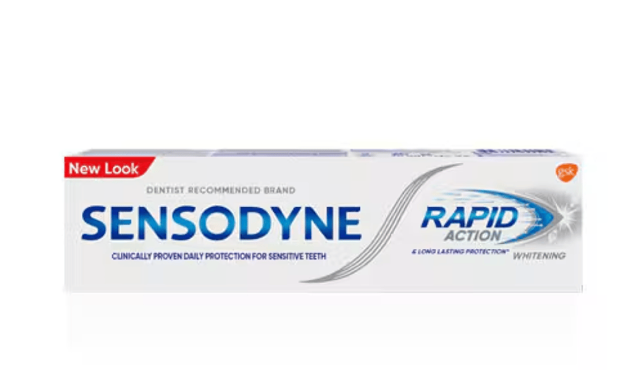 Sensodyne Rapid Action Whitening Toothpaste 75ml