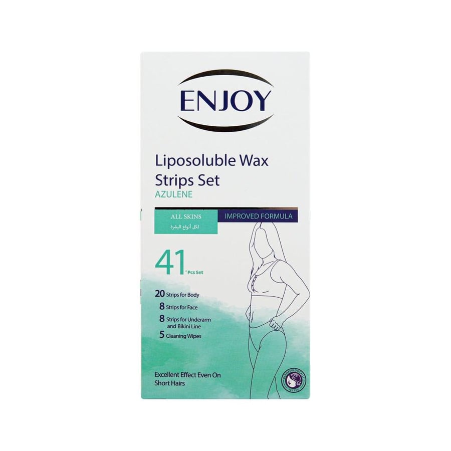 enjoy wax 41strips all sikn