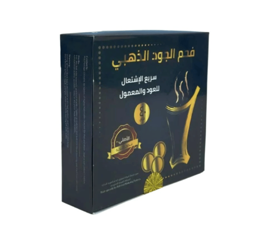 فحم الجود الذهبي - 40 قرص
