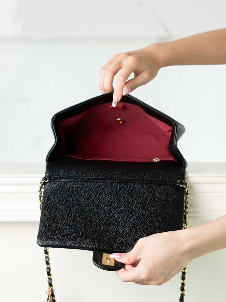 شانيل 24k Medium Flap