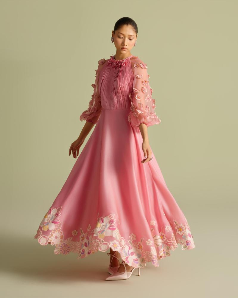 فستان ورد