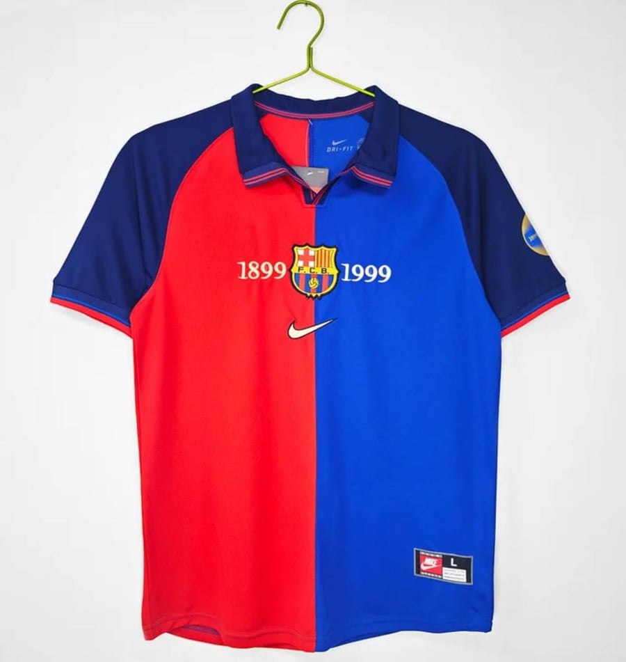 تي شيرت برشلونة 1999