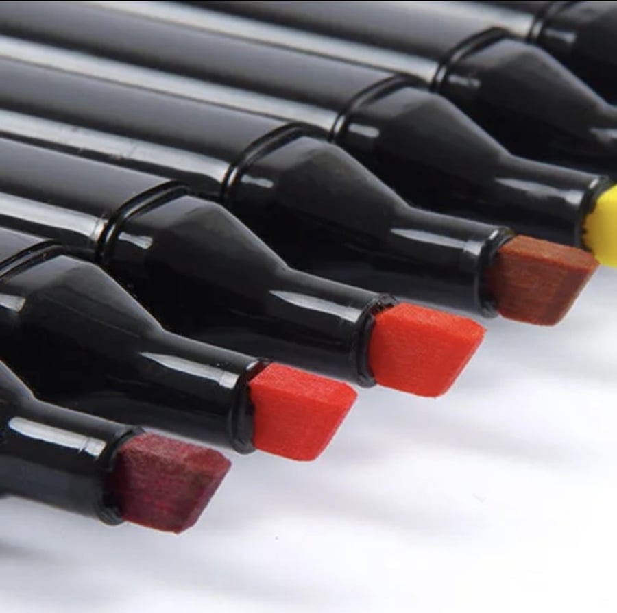 80-piece marker colors
