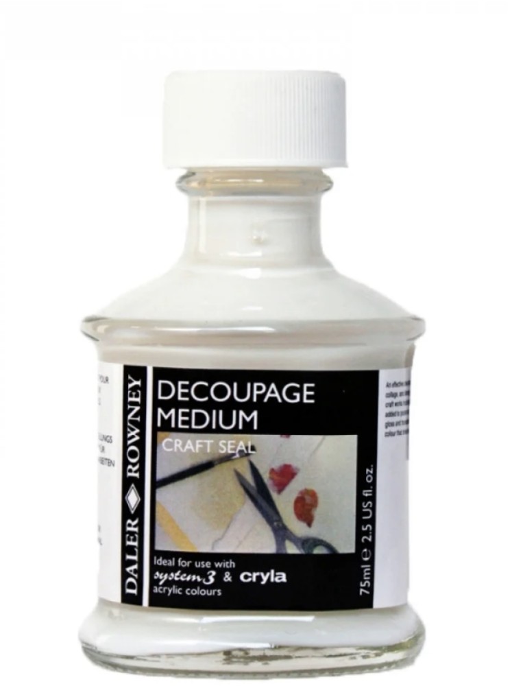 Decoupage Medium acrylic colors glossy dealer Roni