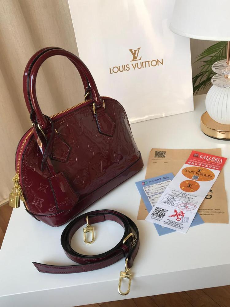 Louis Vuitton LV bag Burgundy