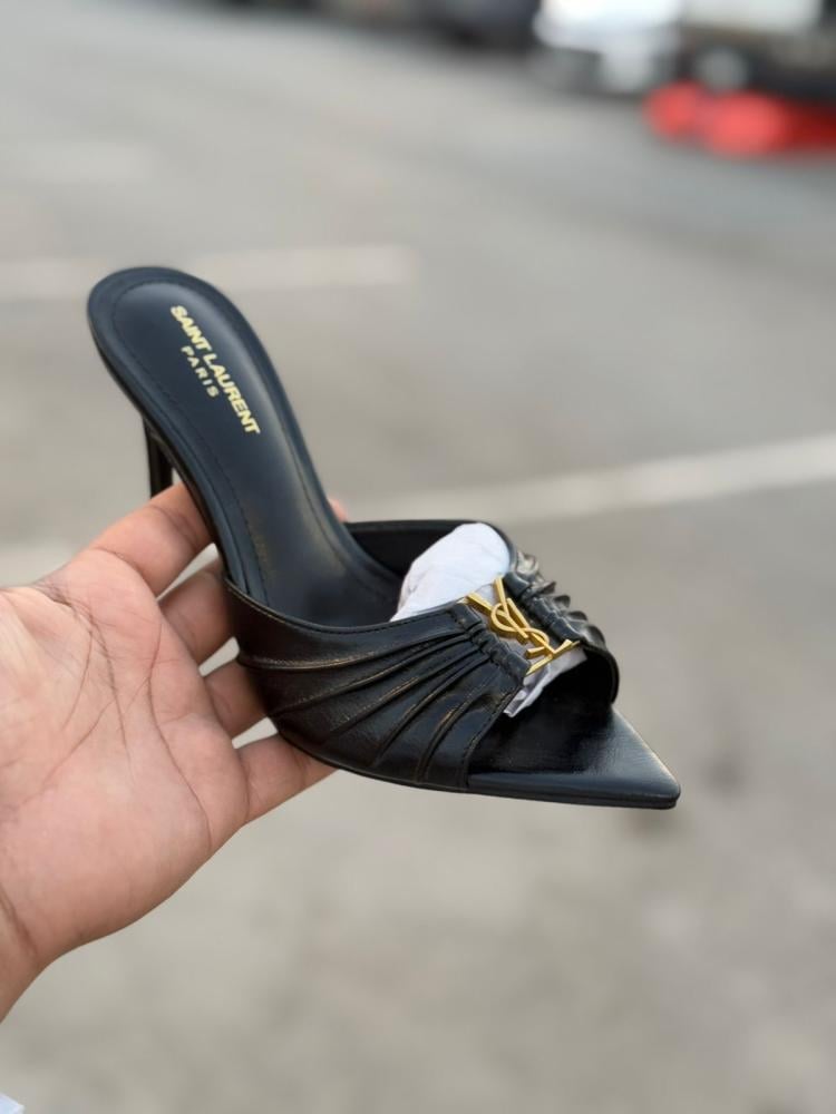 Saint Laurent black heel