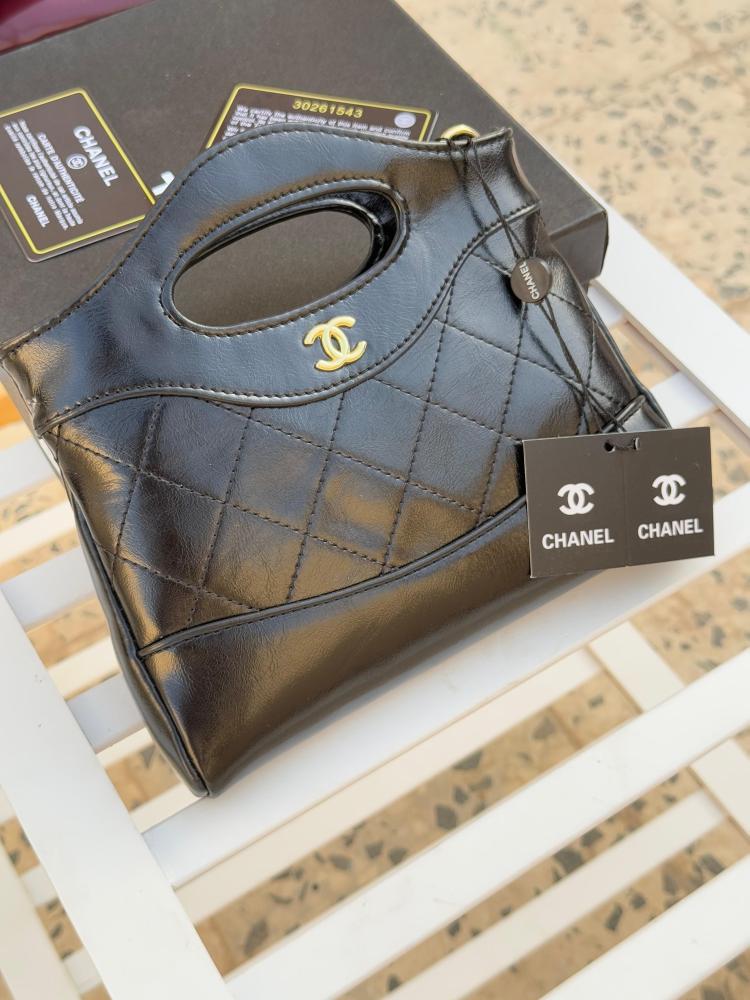 Chanel small size black matte