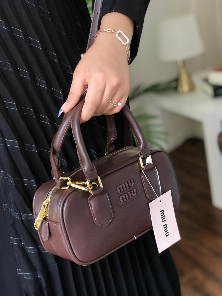 Miu Miu Mr. Quality burnt brown