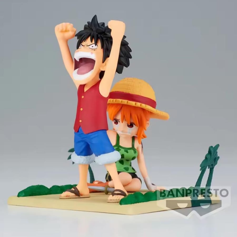 مجسم Luffy & Nami