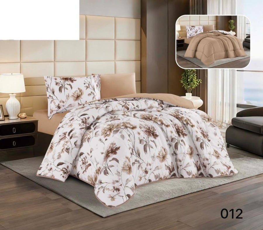 Hoodie bed cover for two people, summer, 6 pieces