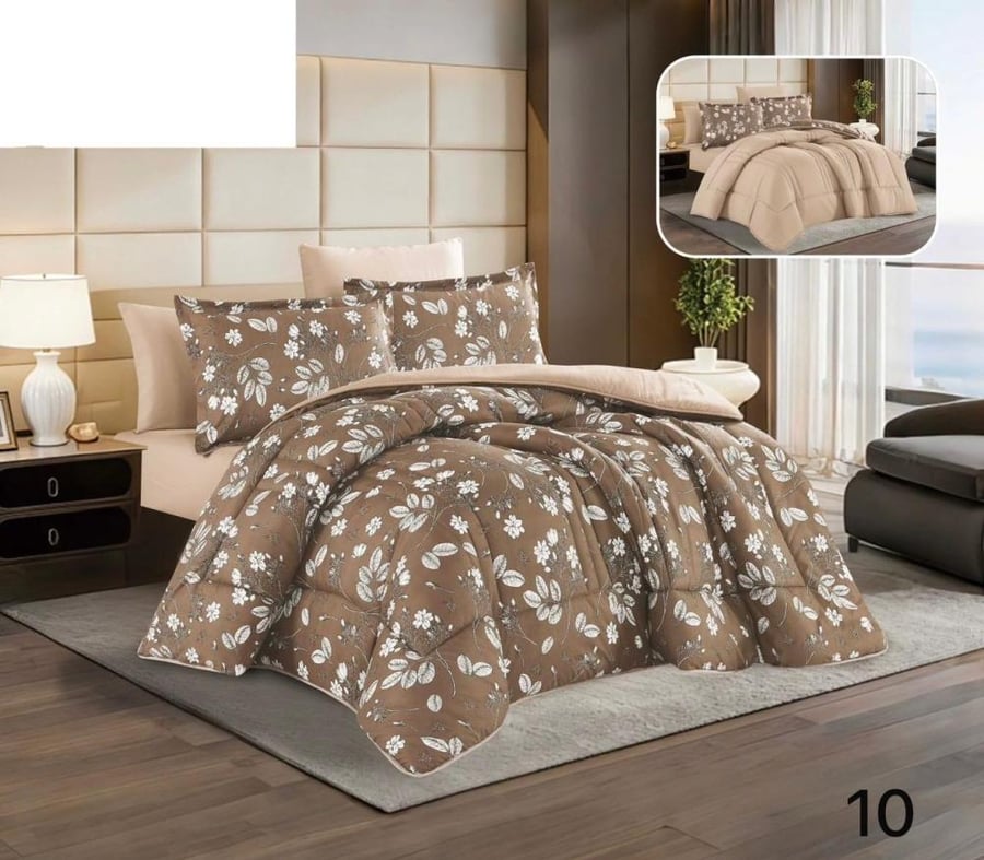 Hoodie bed cover for two people, summer, 6 pieces