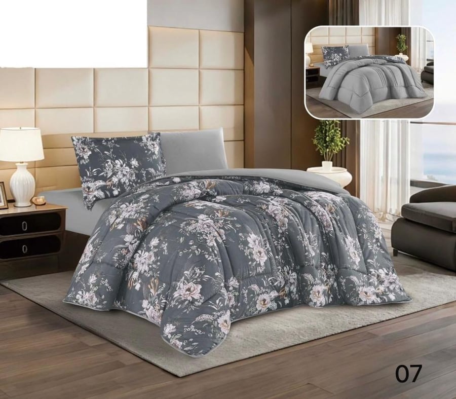 Hoodie bed cover for two people, summer, 6 pieces