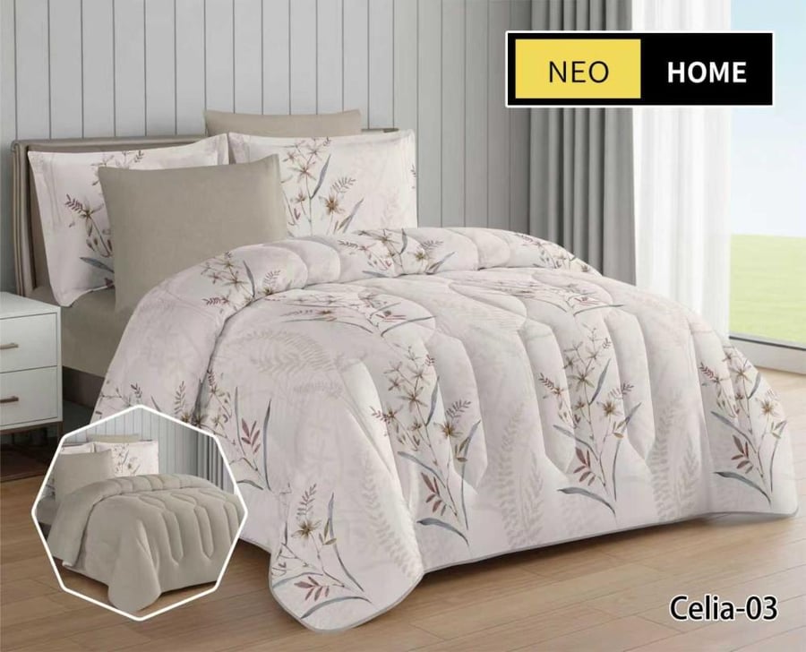 Tia summer bedspread for two, 6 pieces