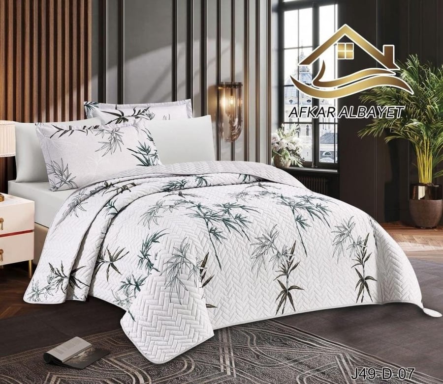 Summer-themed bedspread, compressed, four-piece set