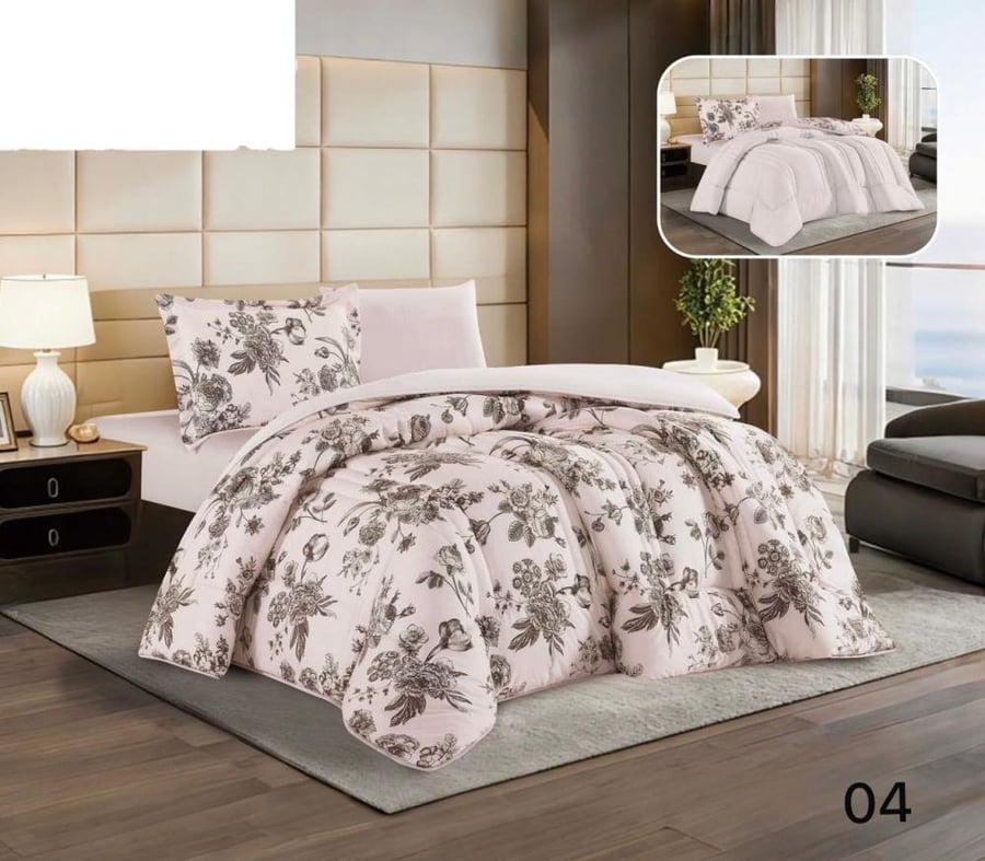 Hoodie bed cover for two people, summer, 6 pieces