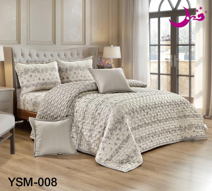 Two-person summer quilt, 6 pieces