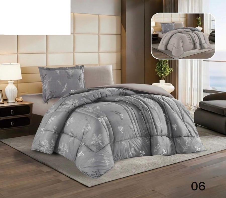 Hoodie bed cover for two people, summer, 6 pieces