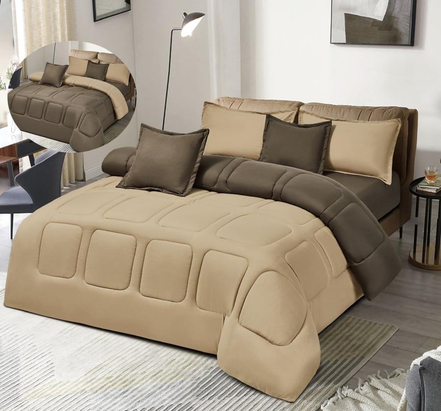 Summer duvet for two people, 8 pieces