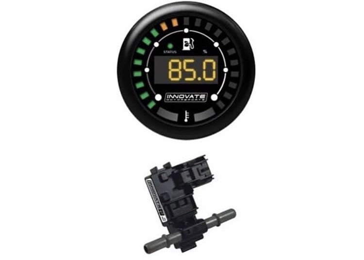 INNOVATE DIGITAL DUAL FUNCTION ETHANOL CONTENT % & FUEL TEMP GAUGE KIT