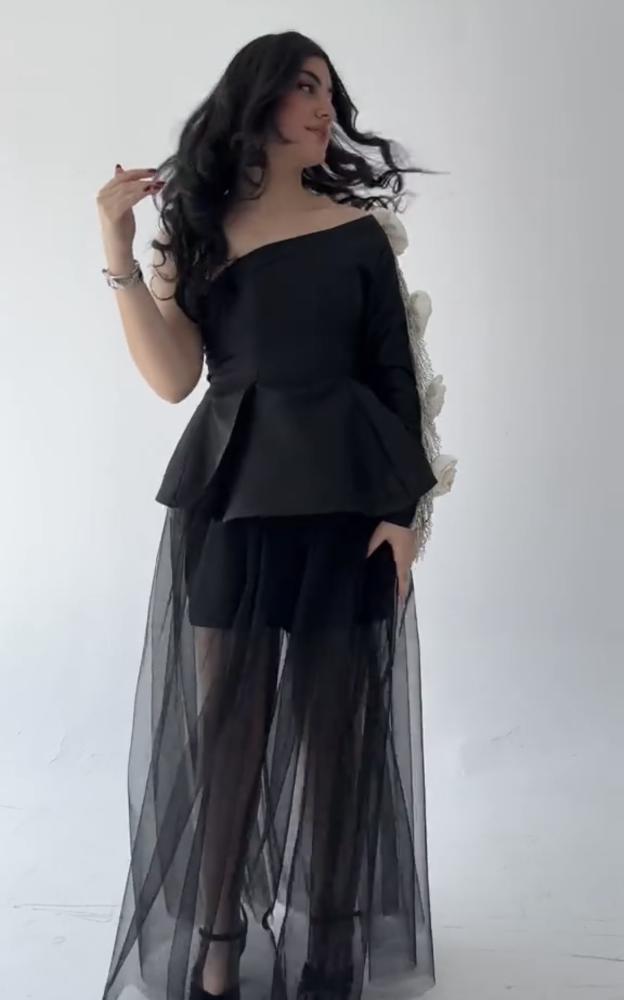 فستان  سهره اسود