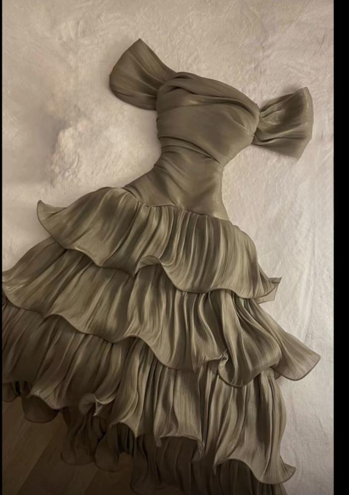 فستان سهره ناعم  تيفاني