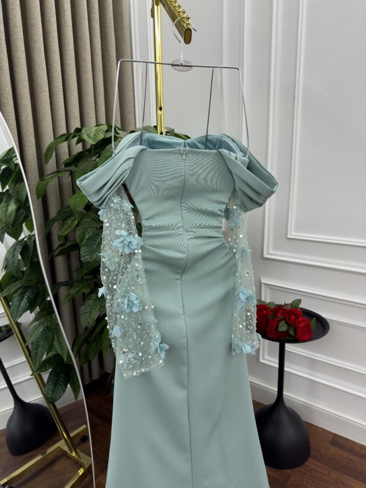 فستان سهره  تيفاني (سماوي)