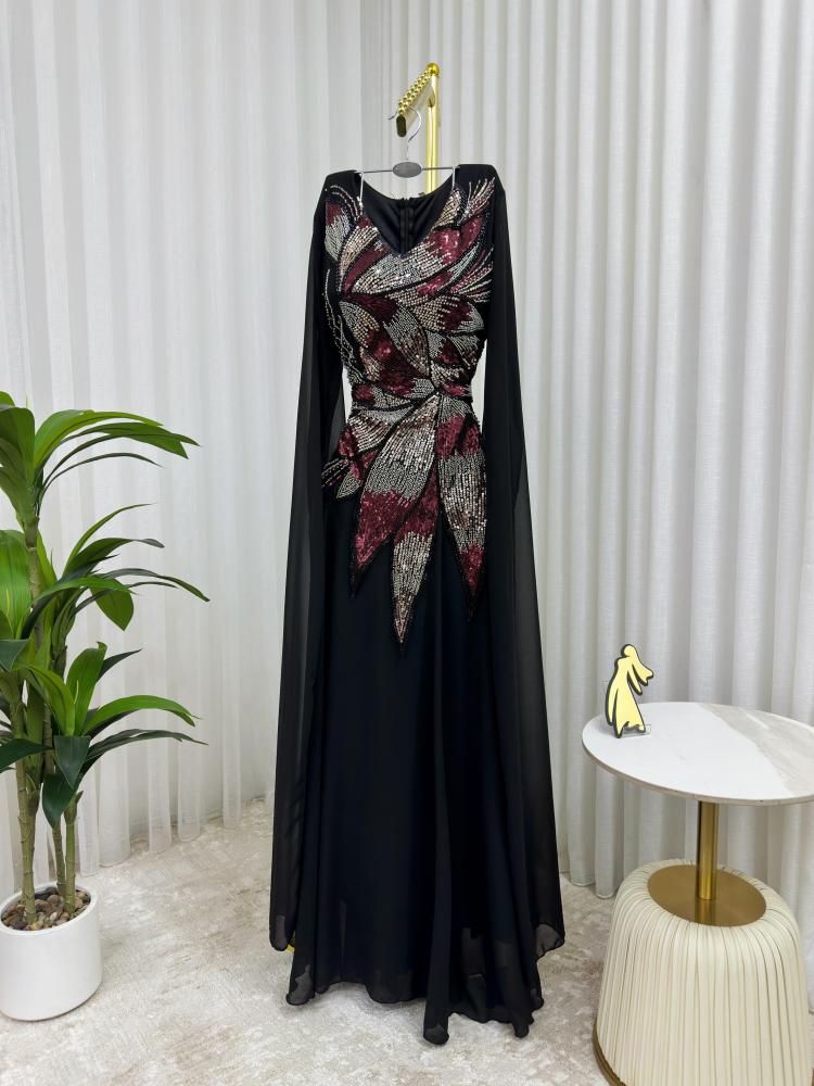 فستان سهره  اسود راقي