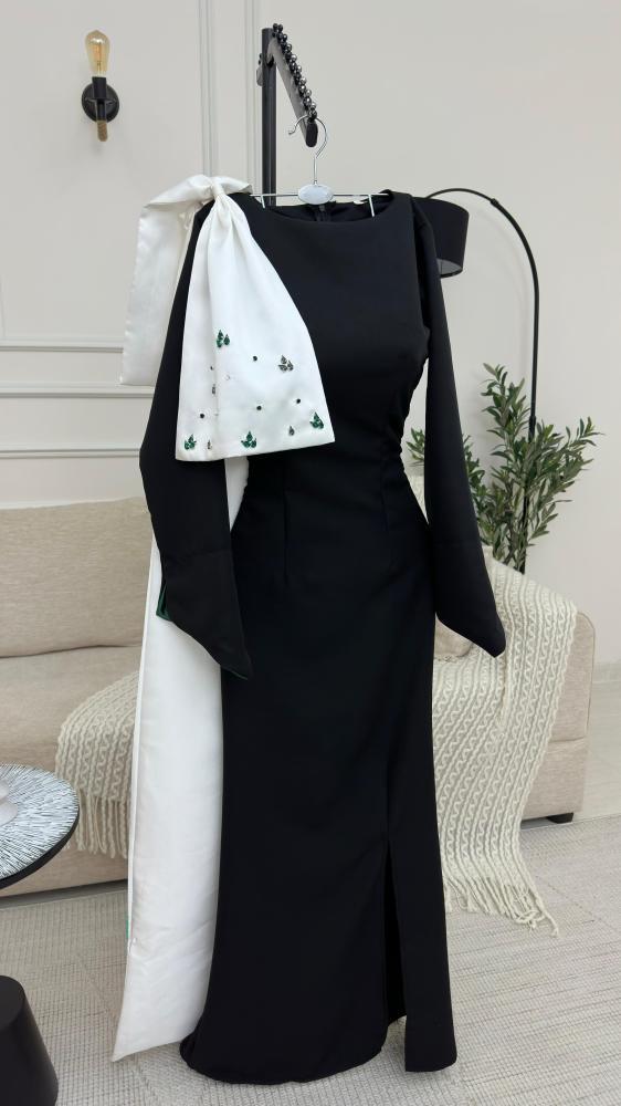 فستان سهره فخم اسود