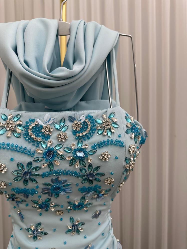 فستان  سهره  سماوي