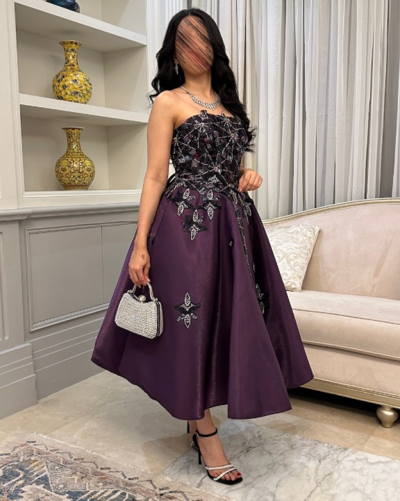 فستان سهره ناعم موف