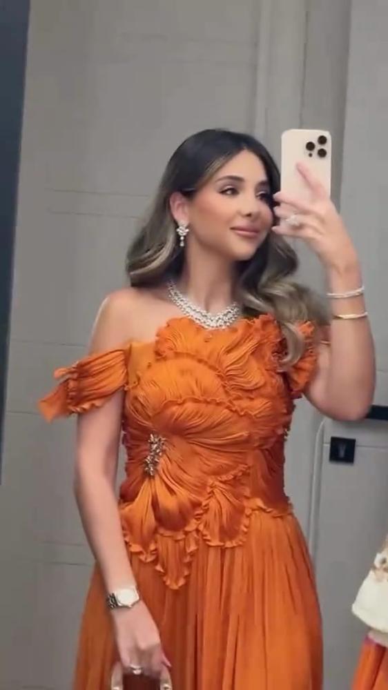 فستان سهره اورنج