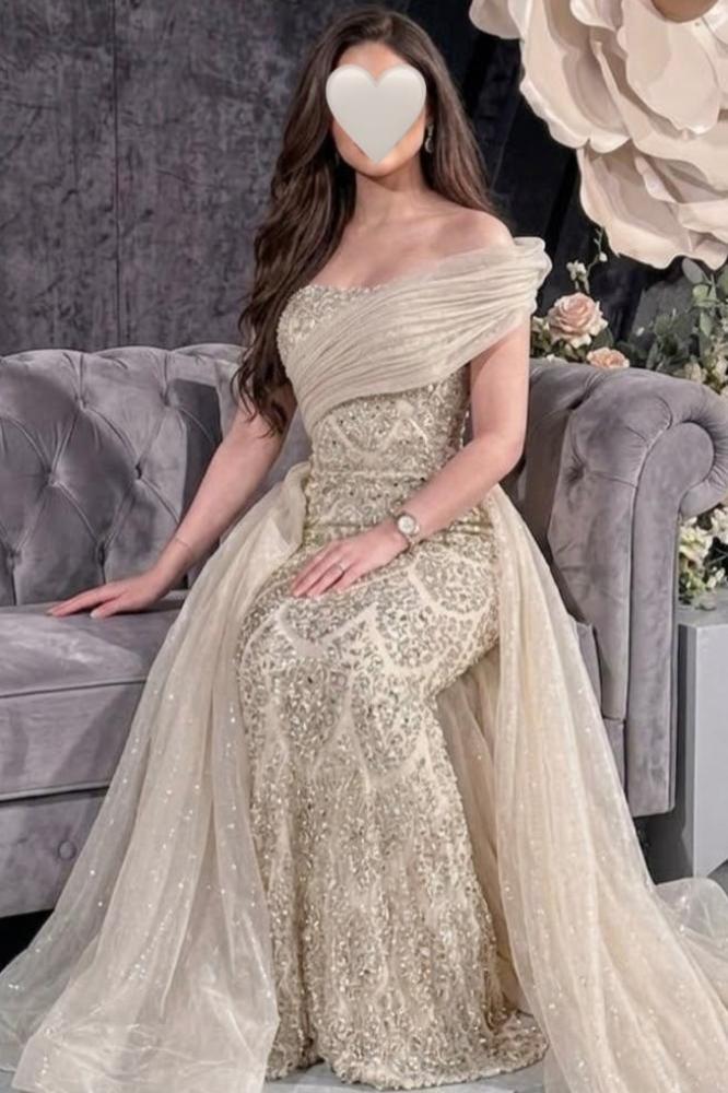 فستان سهره سكري فخم