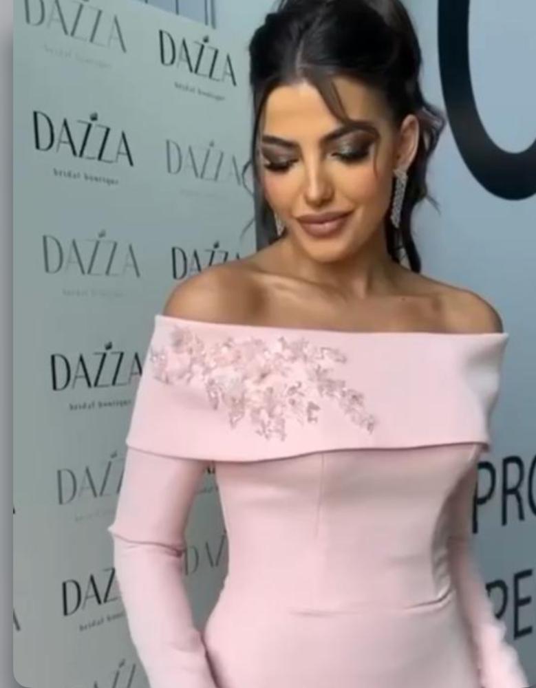 فستان سهره ناعم ابيض