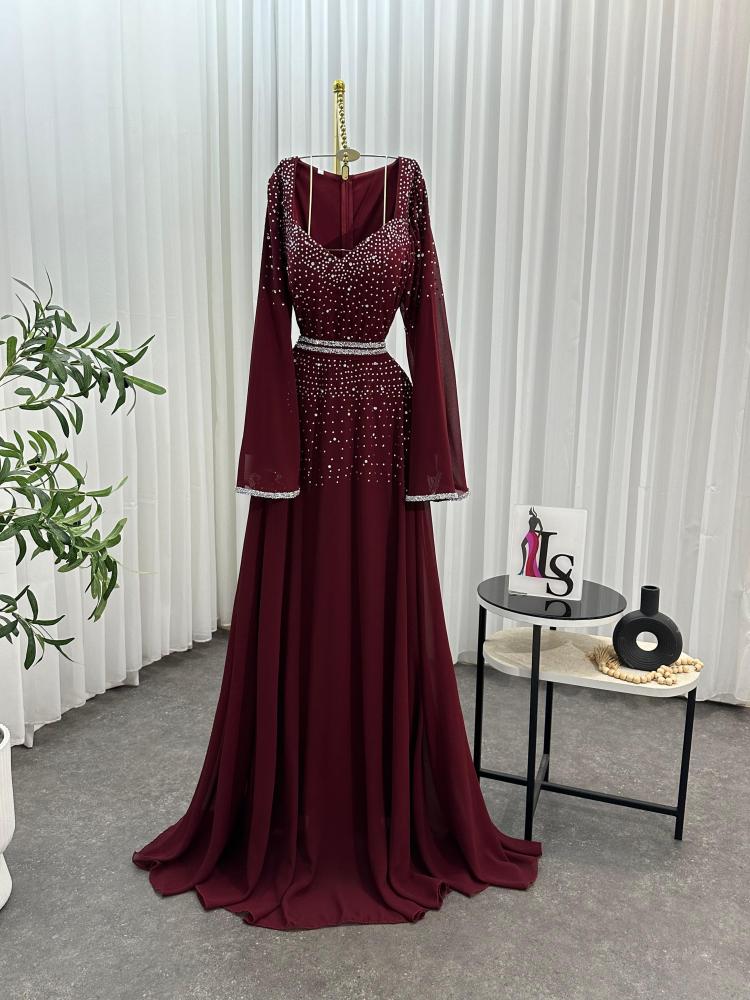 فستان سهره ليلكي &موف & عودي