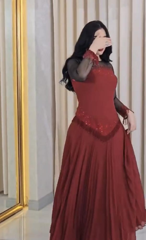 فستان  سهره  احمر & ازرق & اسود