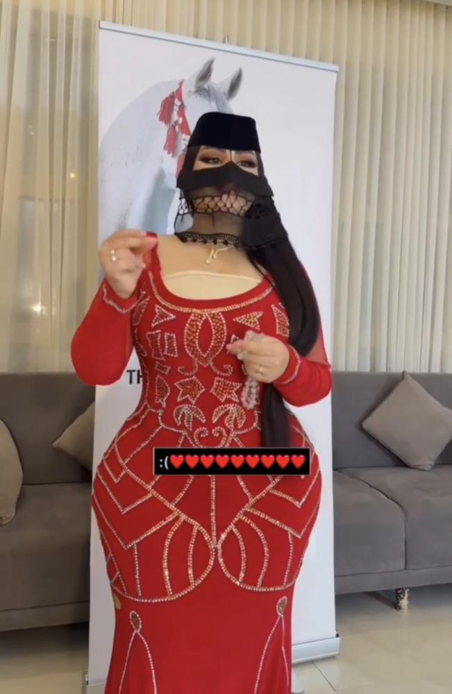 فستان سهره  احمر