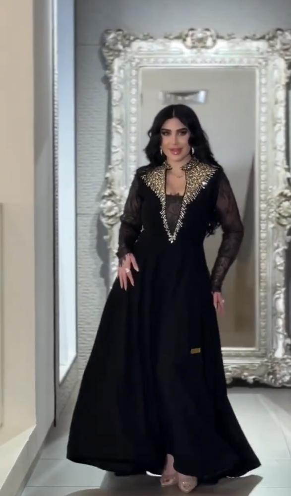 فستان  سهره اسود