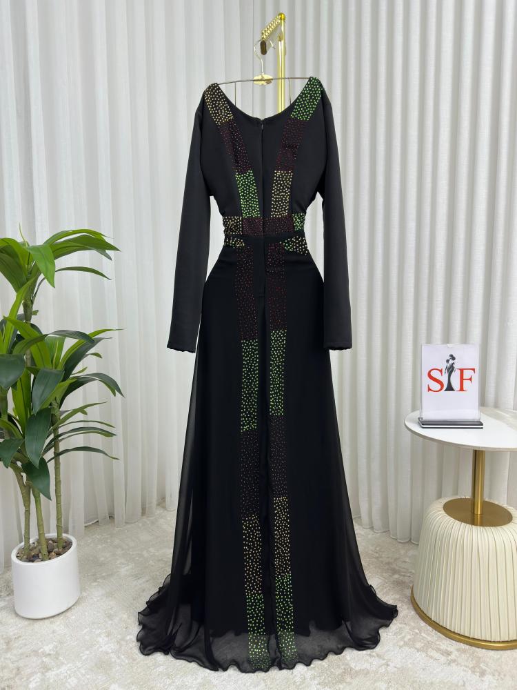 فستان  سهره  اسود