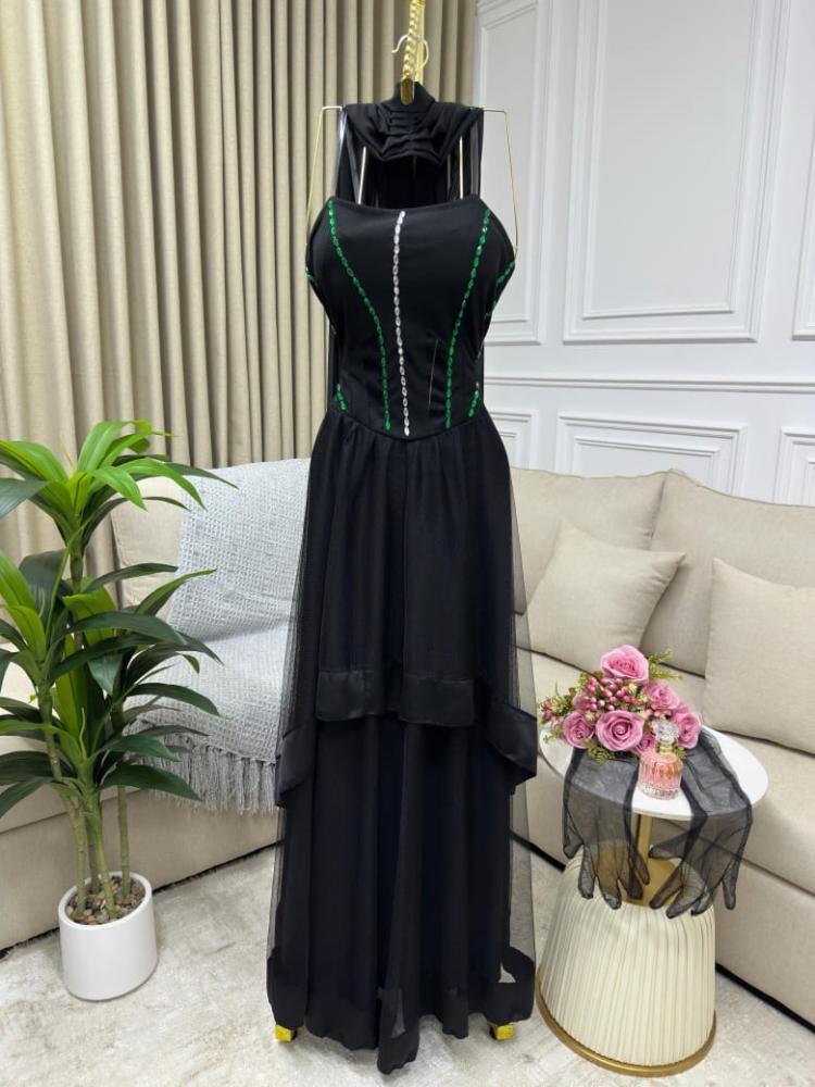 فستان  سهره اسود