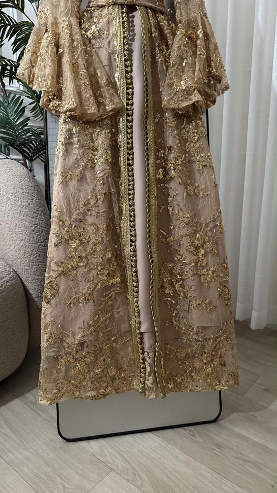 قفطان سهره ذهبي