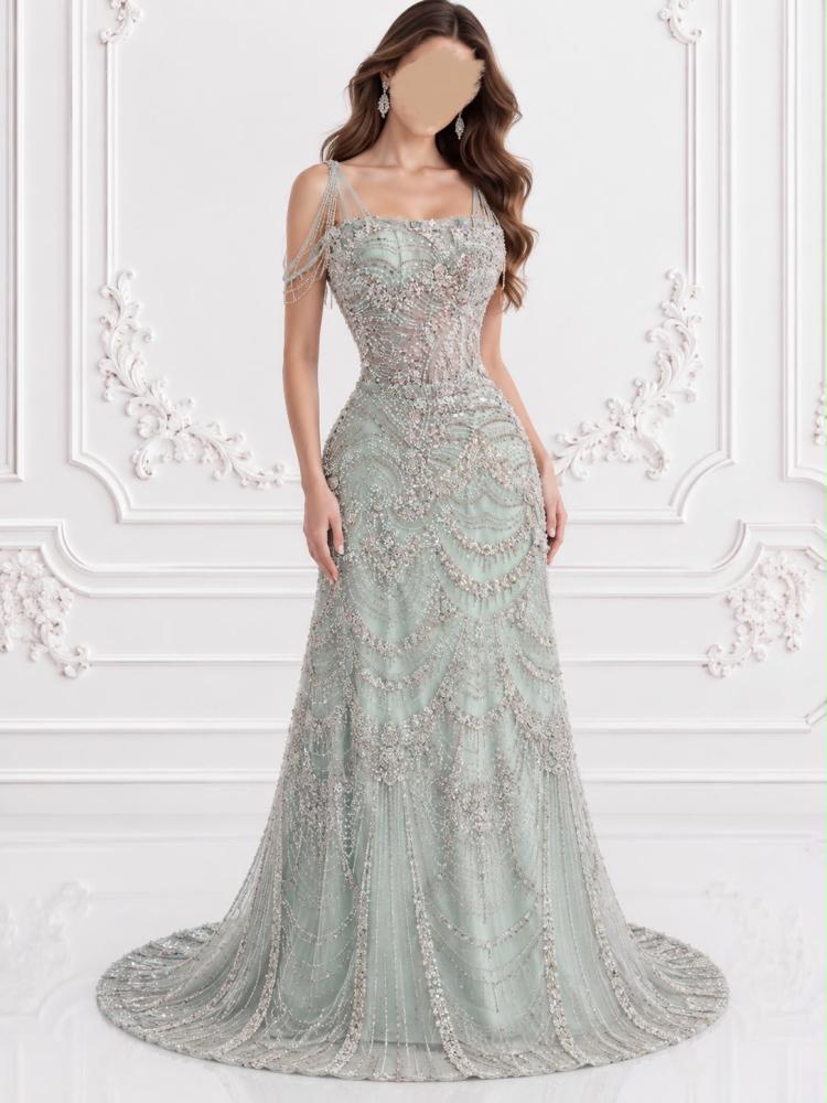 فستان سهره فخم تيفاني
