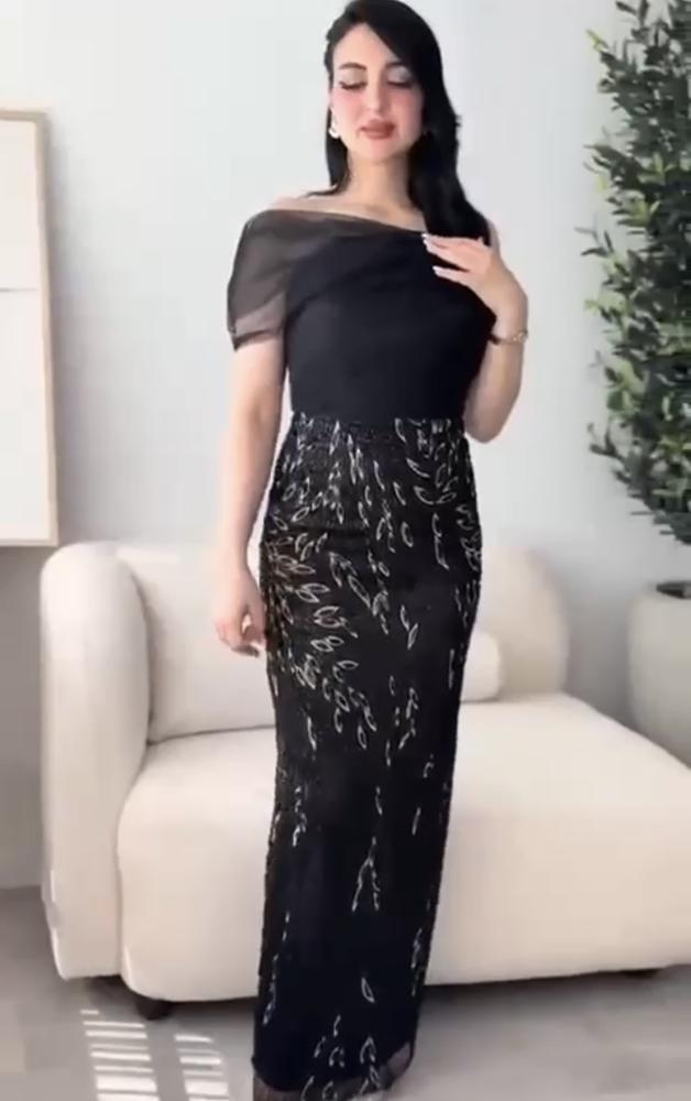 فستان سهره  فخم وراقي