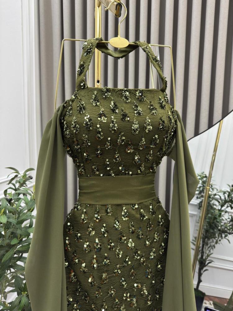 فستان  سهره زيتي