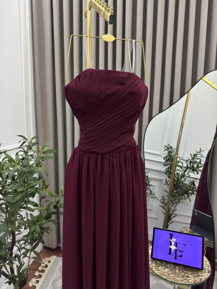 فستان  سهره برغندي
