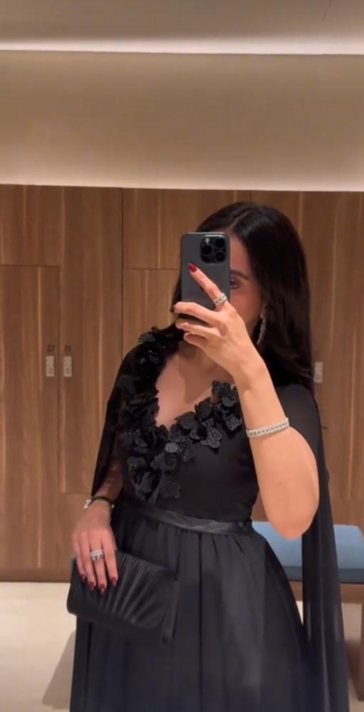 فستان سهره حمل  اسود