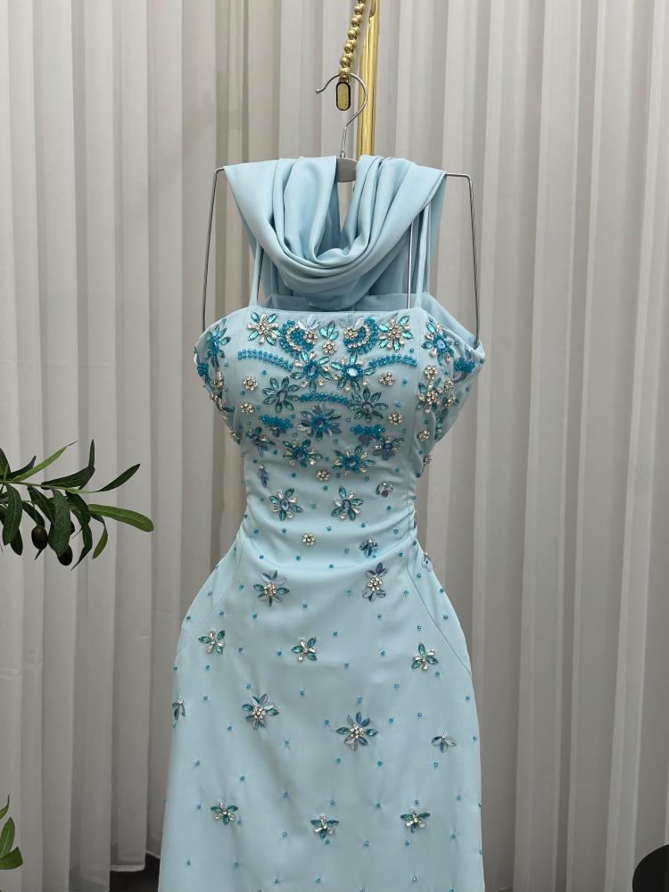 فستان  سهره  سماوي