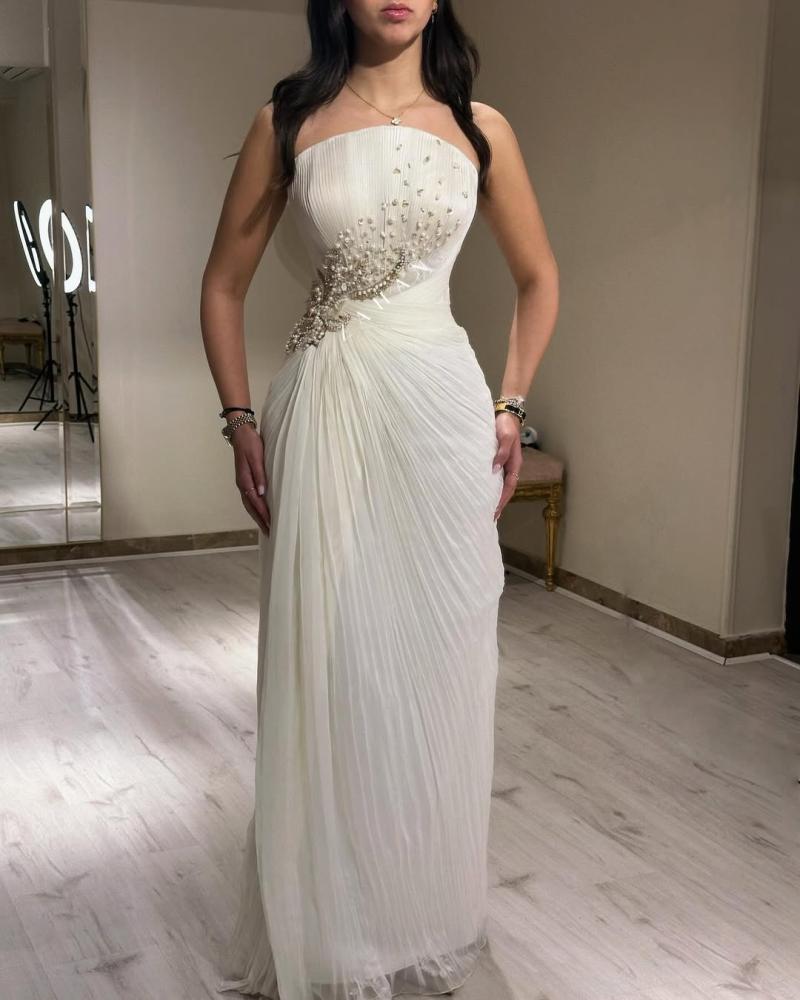فستان  سهره سكري ناعم