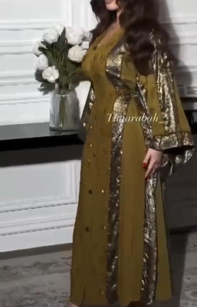 فستان  سهره زيتي